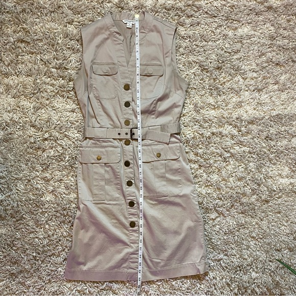 BANANA REPUBLIC Cargo Shift Dress Beige / Taupe Size 0 - Picture 2 of 4